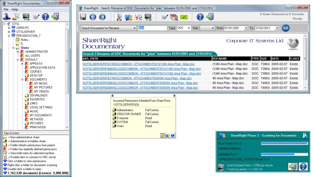 Screenshot for ShareRight 6.0